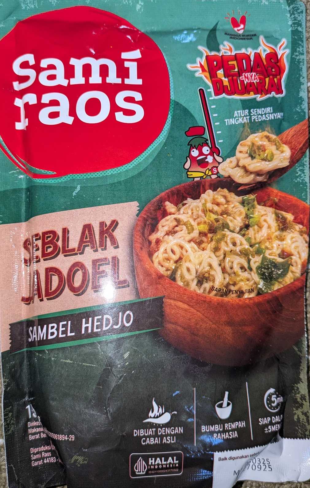 Mie seblak jadoel