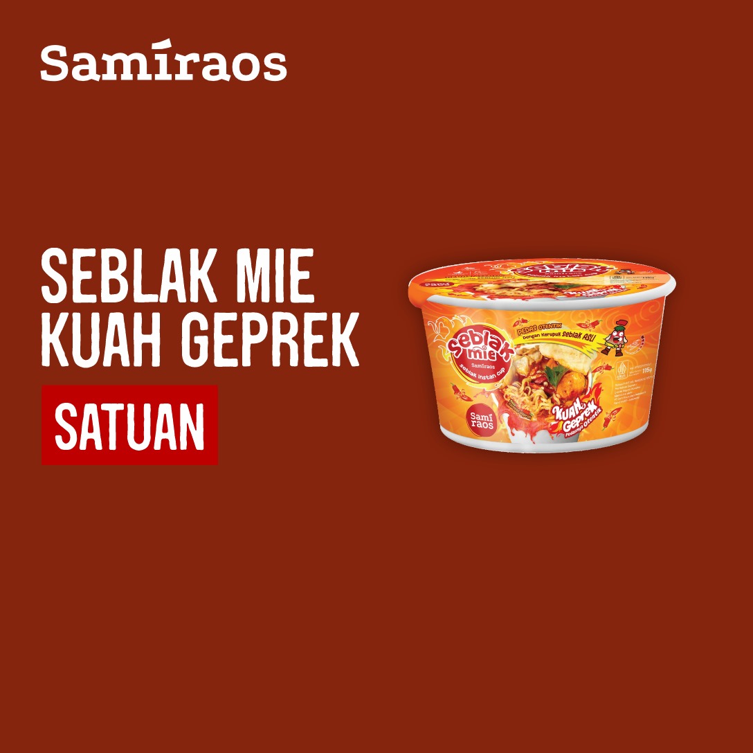 Seblak Mie Kuah Geprek